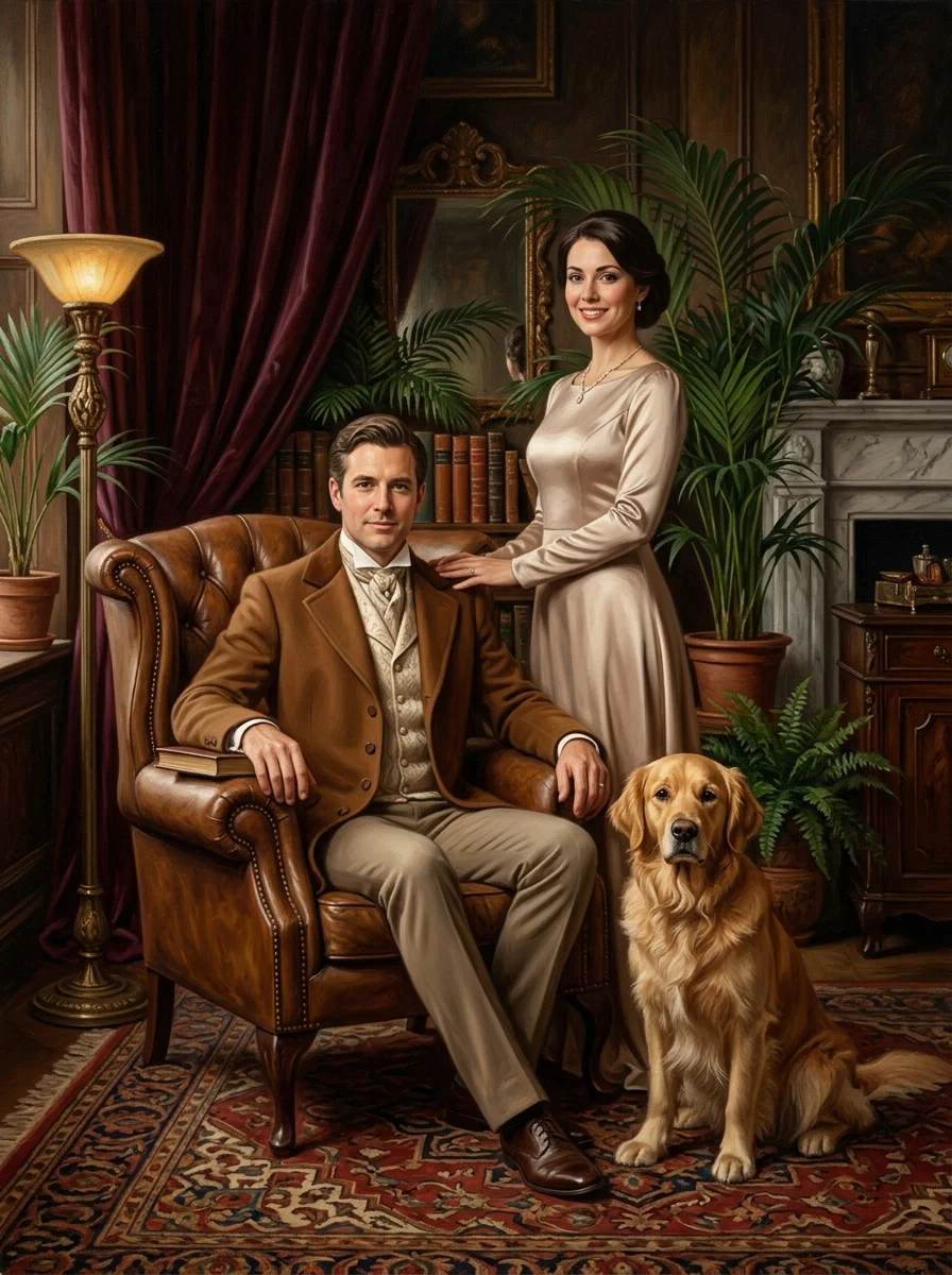 Library Couple