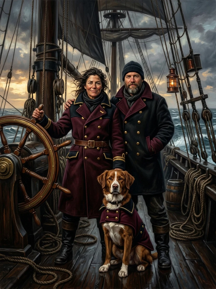 Pirate Captain Trio