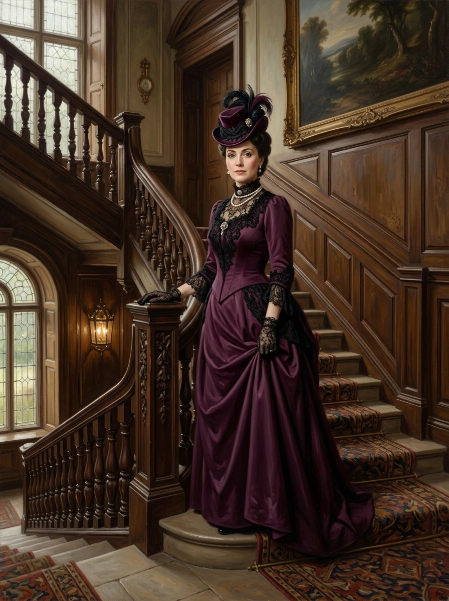 The Grand Stair Lady