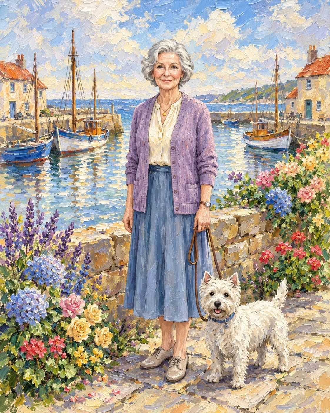 Harbour Flowers Afternoon