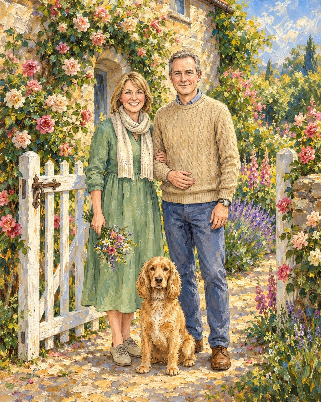 By the Cottage Gate